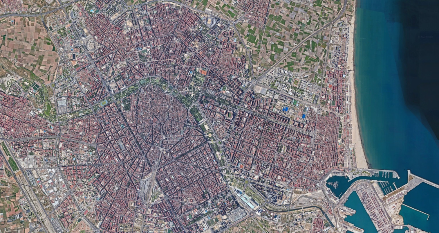 Captura aérea Valencia
