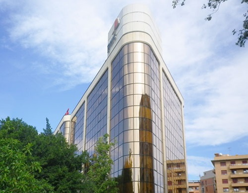 Fachada del edificio de Oficinas Alameda