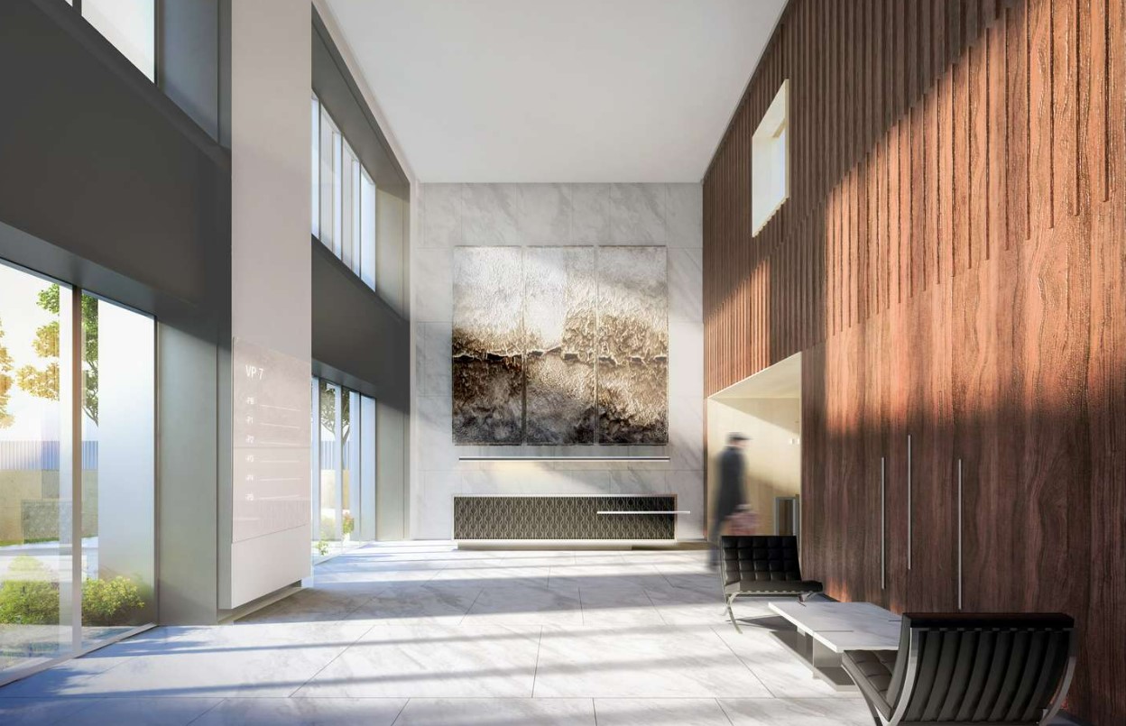 Recepción de la oficina