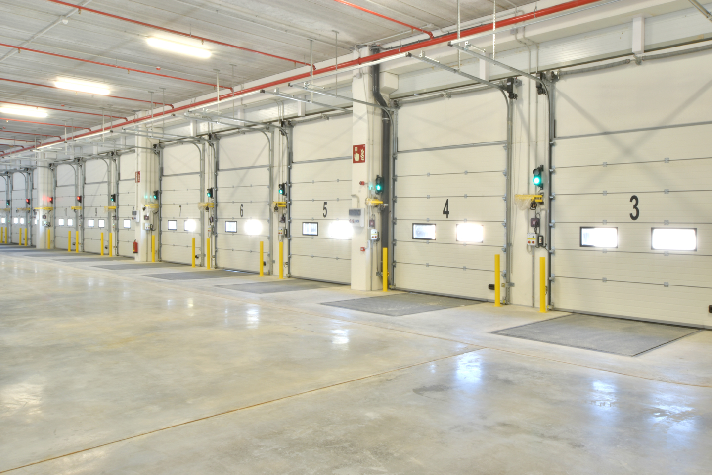 muelles de carga interior