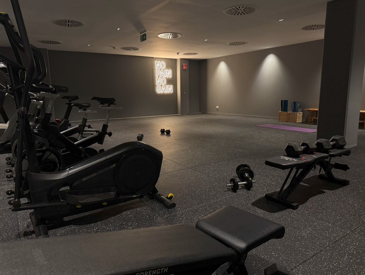 Interio gimnasio Attico