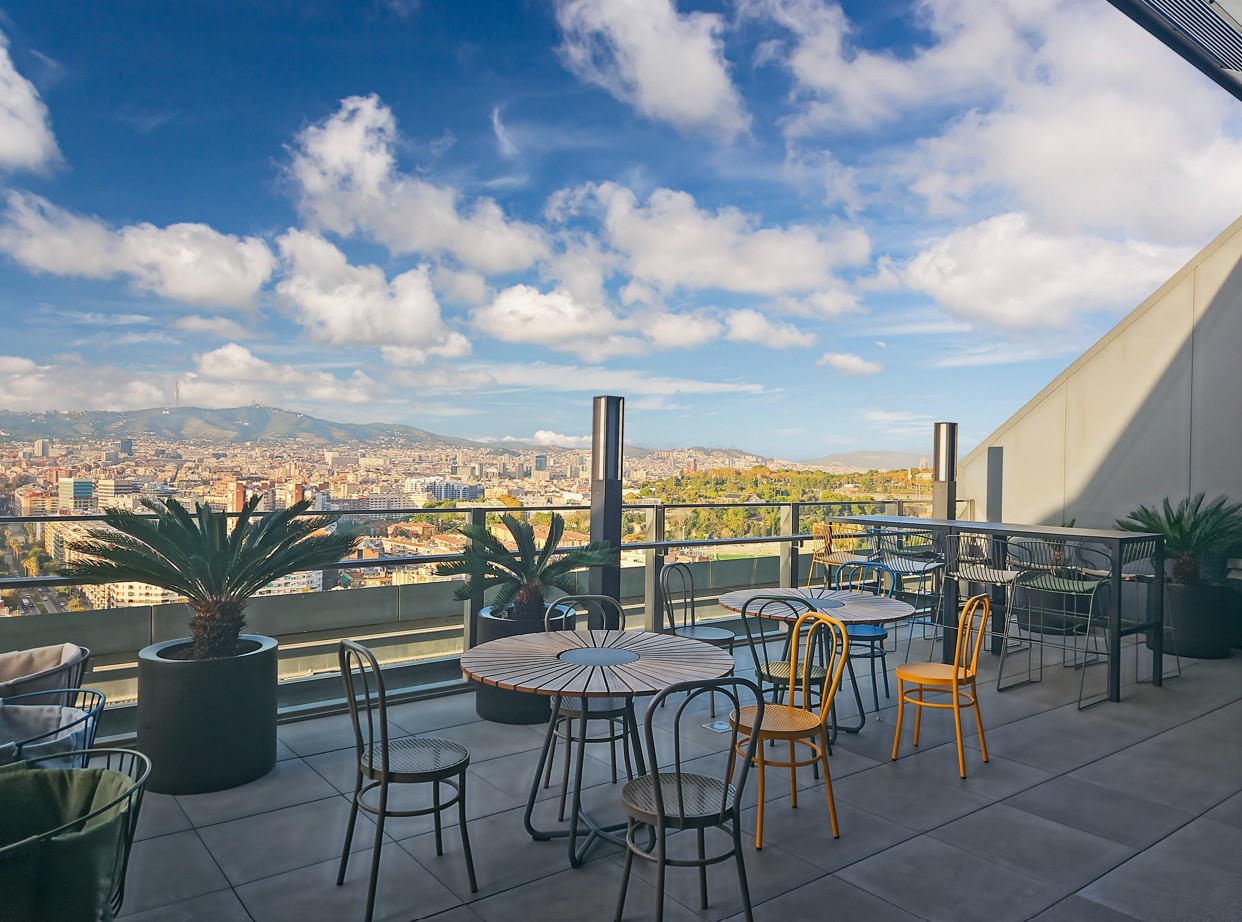 Terraza coworking spaces Barcelona