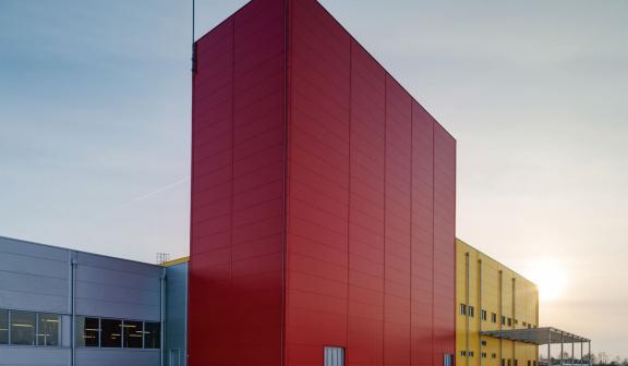 Fachada industrial genérica