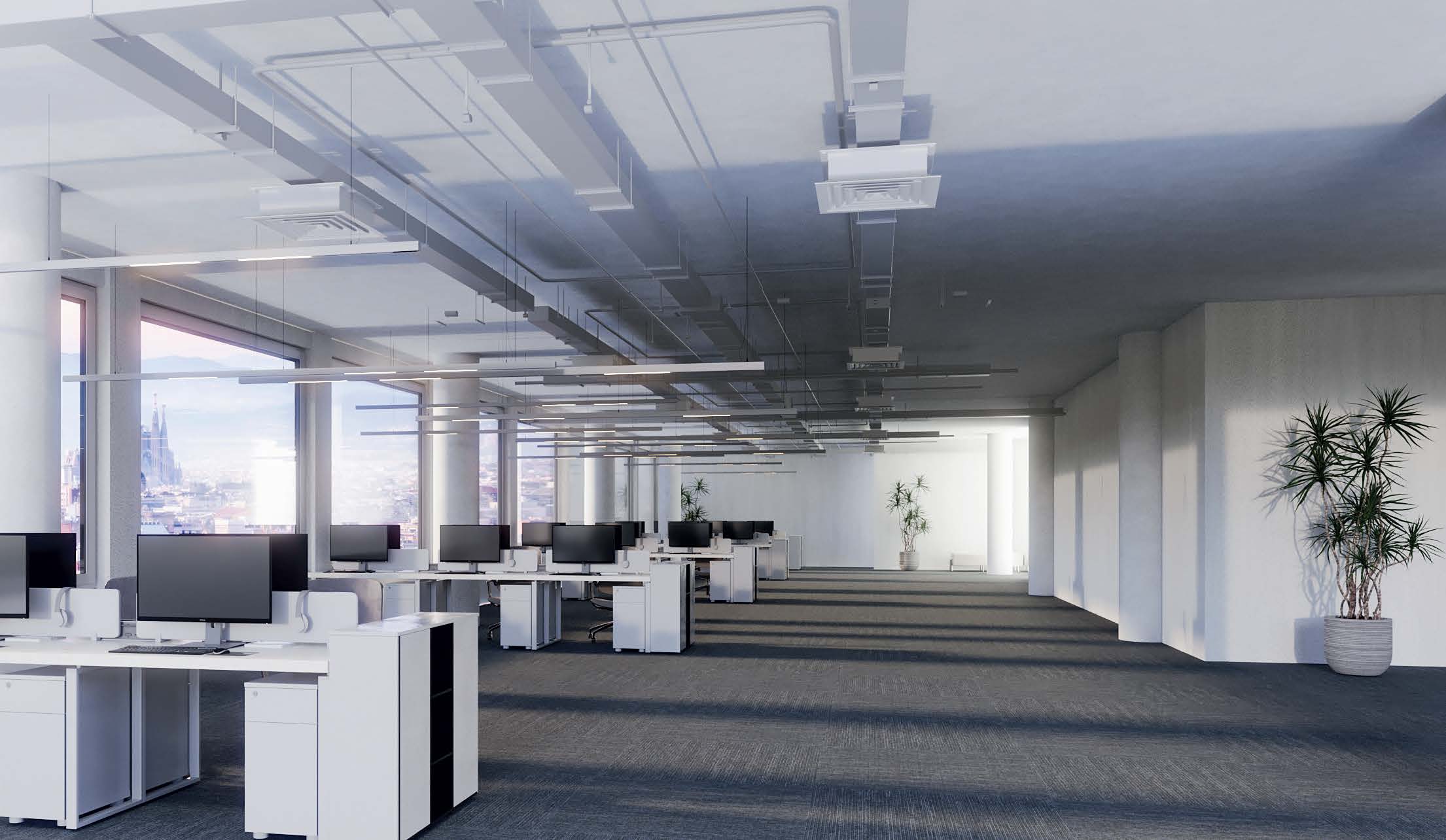 espacio de oficinas 