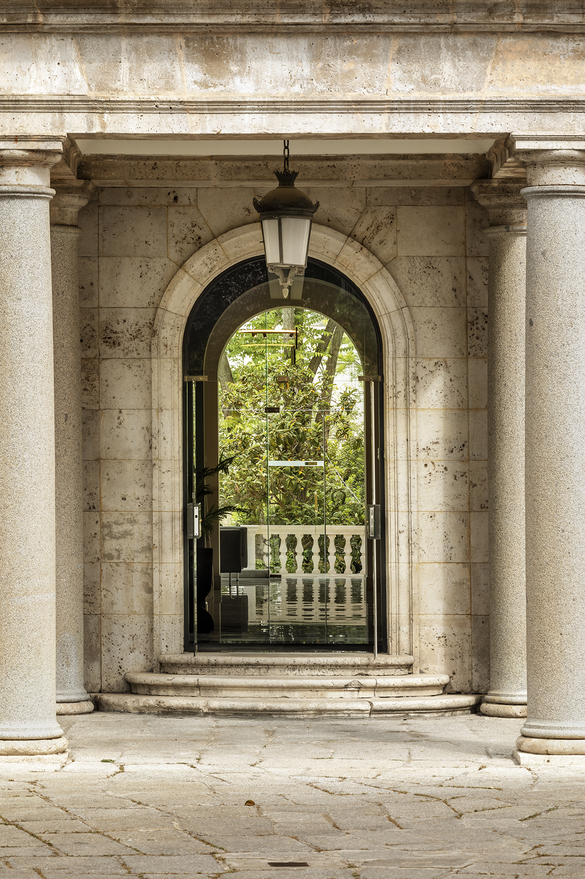 Entrada palacete