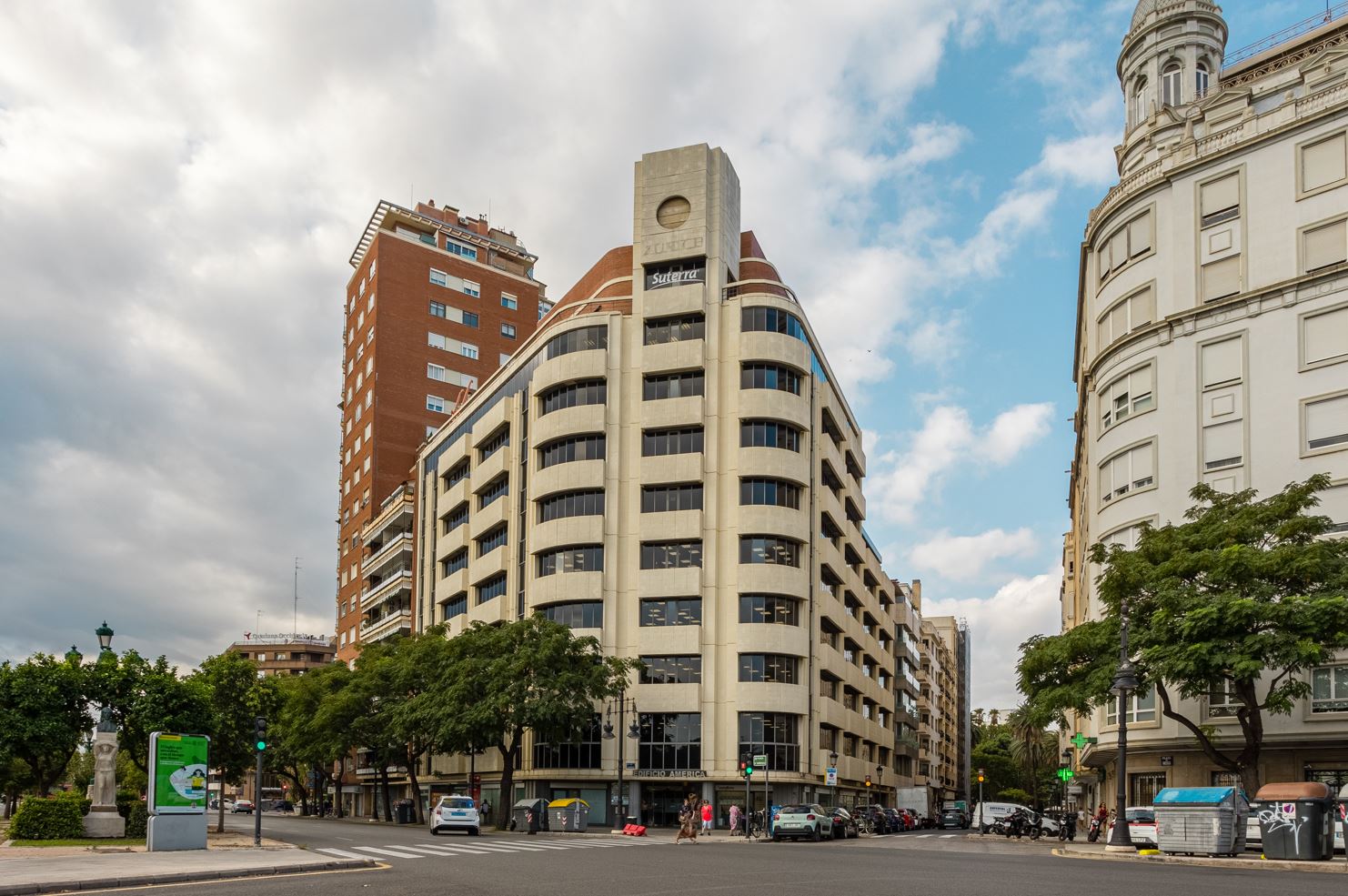 Edificio América fachada exterior