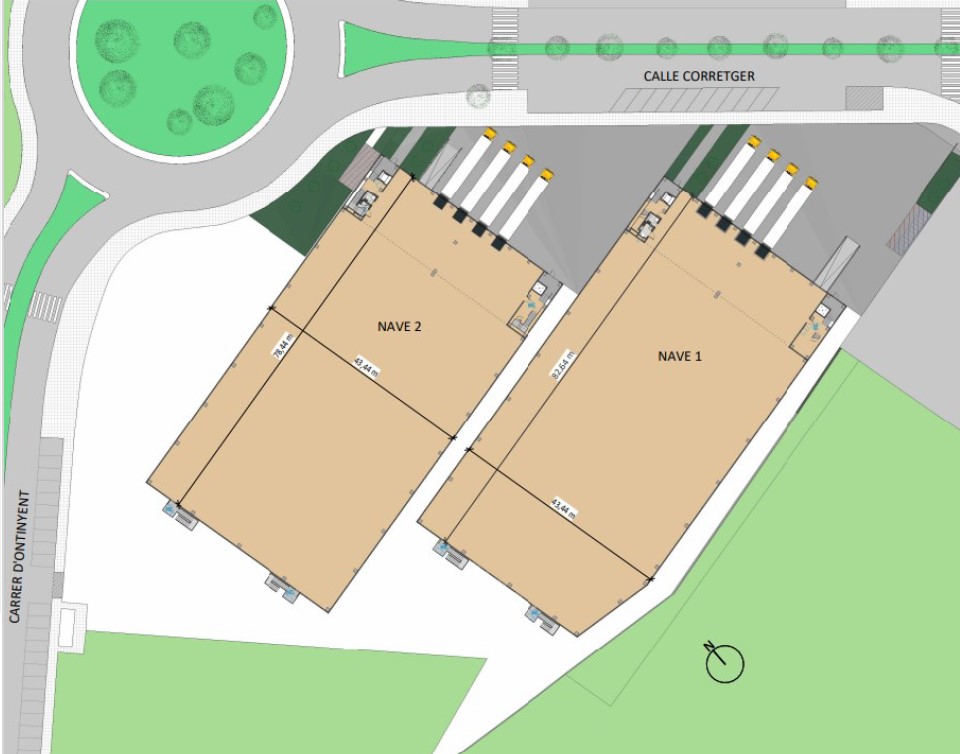 NAVE LOGÍSTICA EN ALQUILER EN EL PARQUE EMPRESARIAL DE TÁCTICA, PATERNA