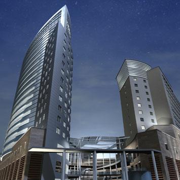 Exterior Edificio Aqua