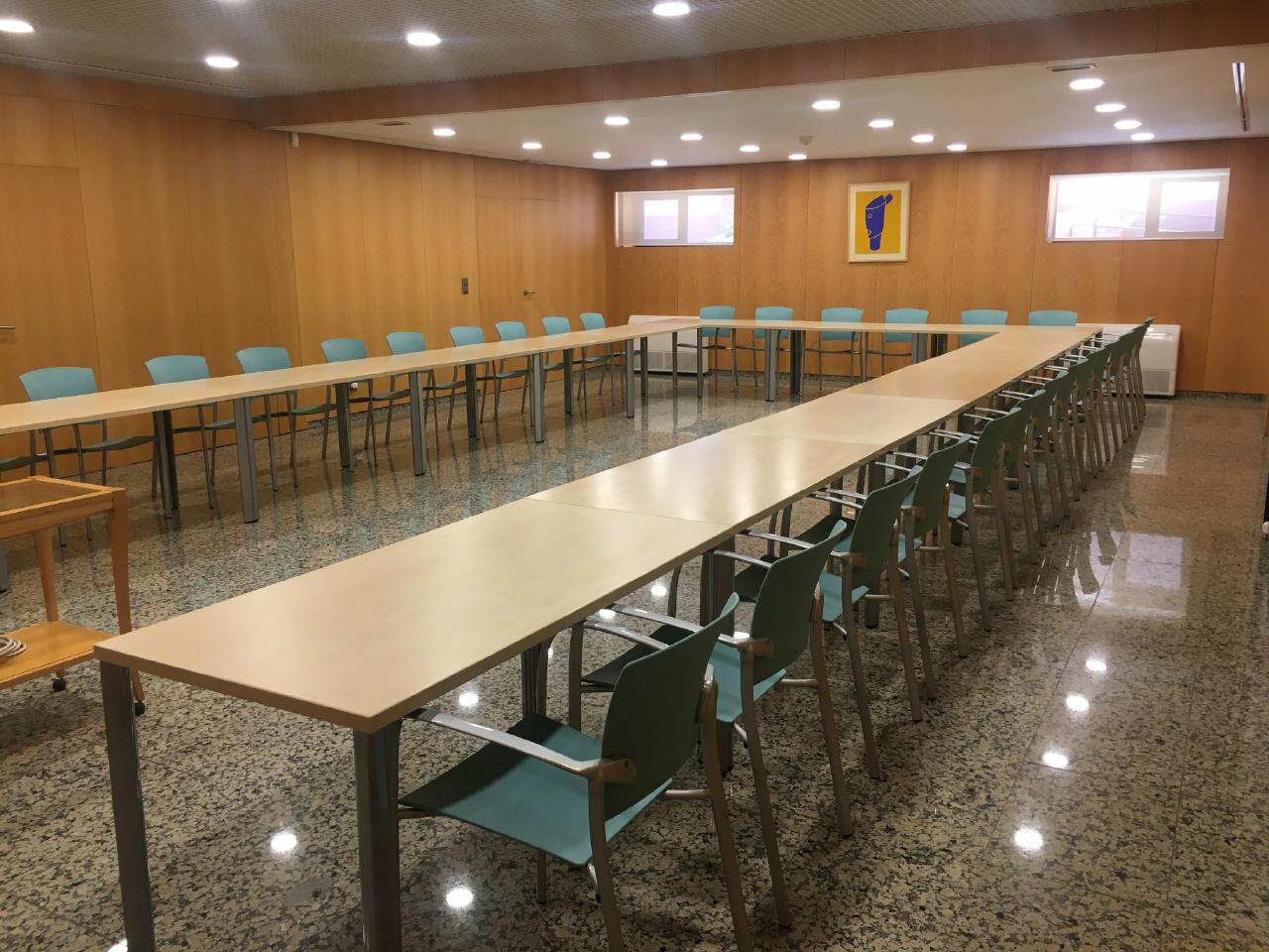 Edificio Europa interior salas de reuniones