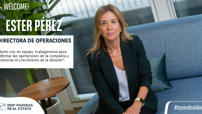 Incorporación Ester Pérez como COO a BNP Paribas Real Estate